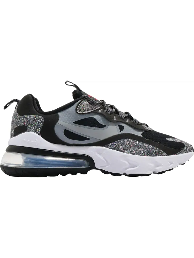 Кроссовки Nike Air Max 270 React SE GS 'Grind Black' — изображение 1 из 1, черный