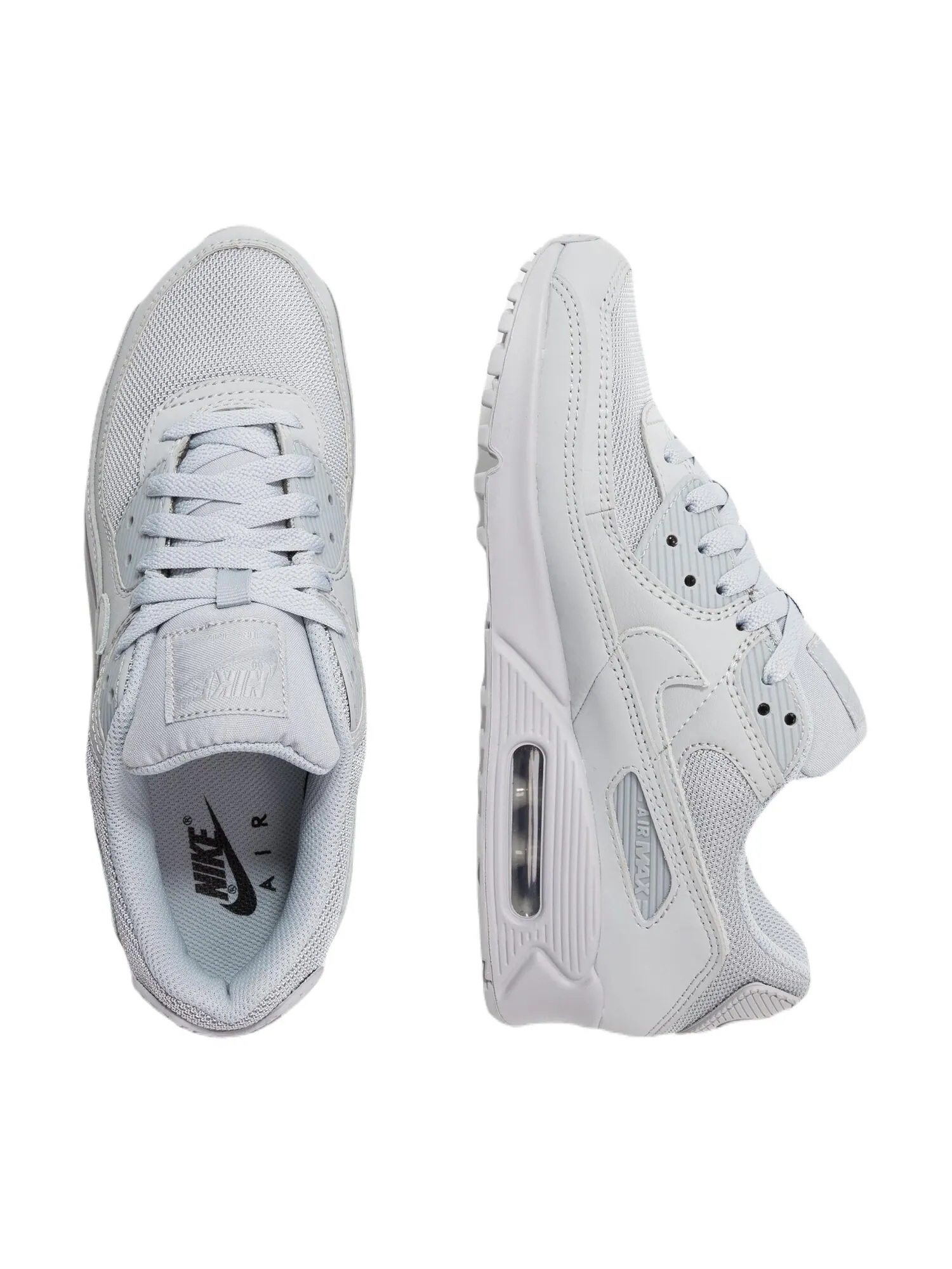 Кроссовки Nike Air Max 90 серые — изображение 4 из 5, серый