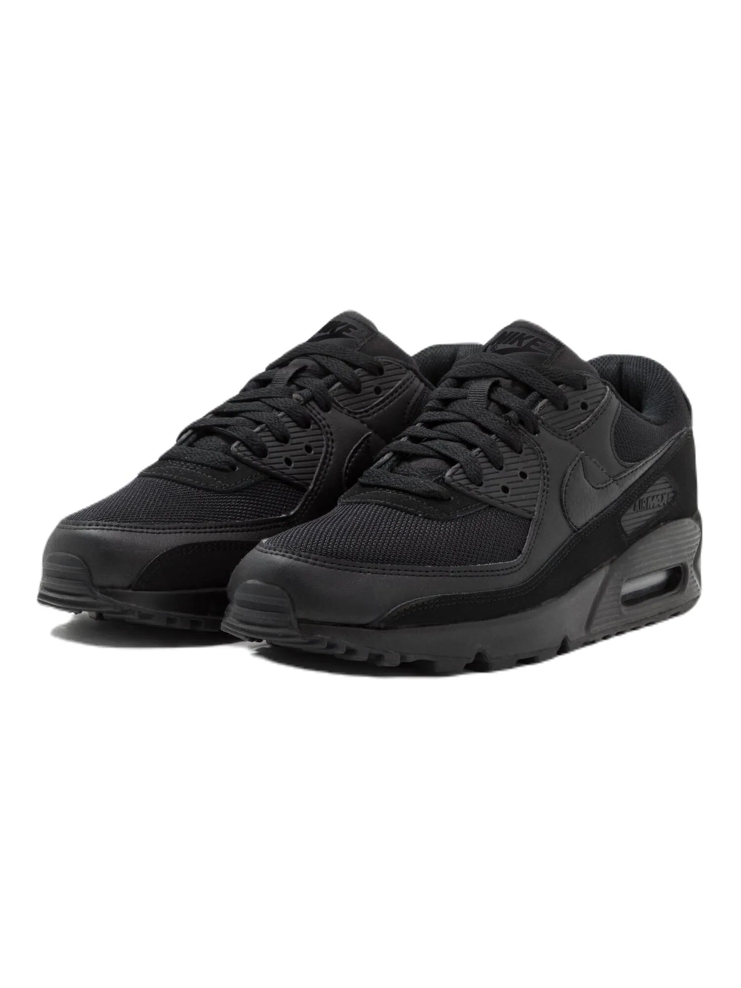 Кроссовки Nike Air Max 90 Recraft Triple Black — изображение 2 из 5, черный