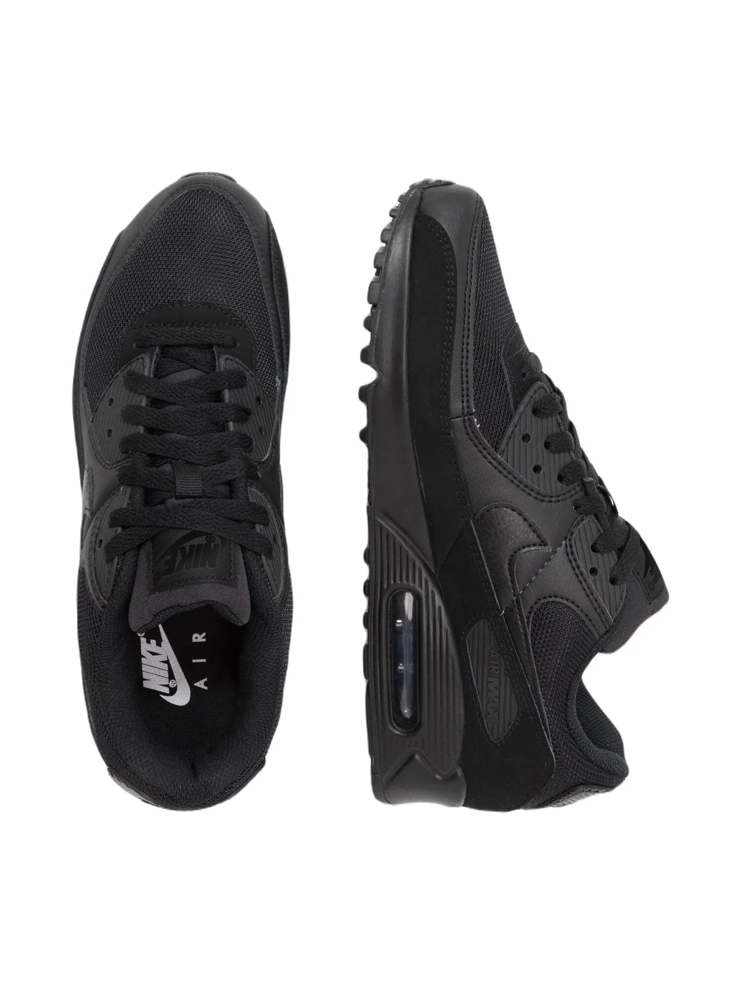 Кроссовки Nike Air Max 90 Recraft Triple Black — изображение 3 из 5, черный