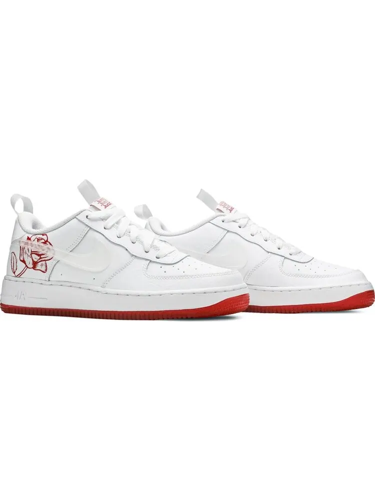 Кроссовки Nike Air Force 1 Low GS 'Thank You Plastic Bag' — изображение 8 из 8, белый