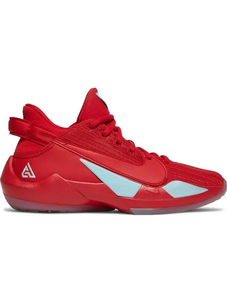 Кроссовки Nike Zoom Freak 2 GS 'Red Glacier Ice' — изображение 1 из 8, красный