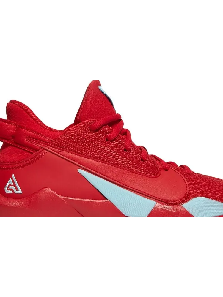 Кроссовки Nike Zoom Freak 2 GS 'Red Glacier Ice' — изображение 2 из 8, красный