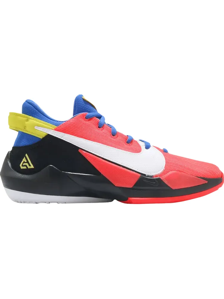 Кроссовки Nike Zoom Freak 2 GS 'Bright Crimson' — изображение 1 из 1, оранжевый