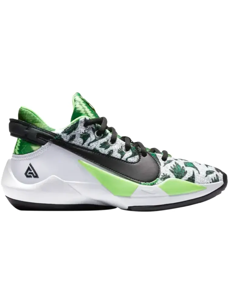 Кроссовки Nike Zoom Freak 2 GS 'Naija' — изображение 1 из 1, зеленый