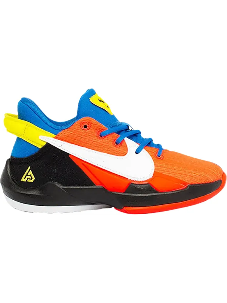 Кроссовки Nike Zoom Freak 2 PS 'Bright Crimson' — изображение 1 из 1, оранжевый