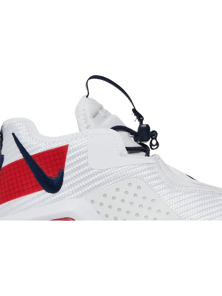 Кроссовки Nike LeBron Soldier 14 GS 'White University Red' — изображение 2 из 8, белый