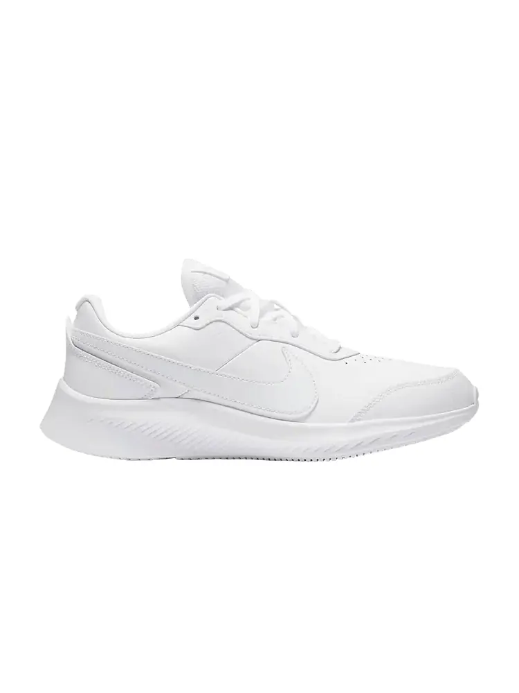 Кроссовки Varsity Leather GS 'Triple White' — изображение 1 из 1, белый