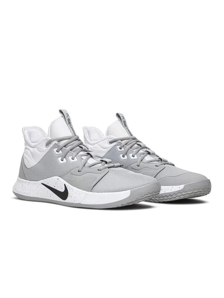 Кроссовки Nike PG 3 TB 'Wolf Grey' — изображение 9 из 9, серый/белый/черный