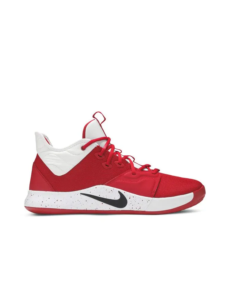 Кроссовки Nike PG 3 TB 'Gym Red' — изображение 2 из 9, красный/черный/белый