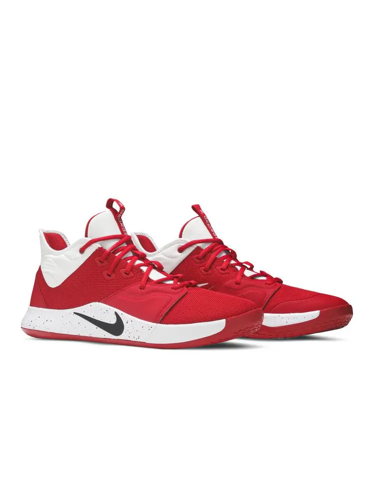 Кроссовки Nike PG 3 TB 'Gym Red' — изображение 9 из 9, красный/черный/белый