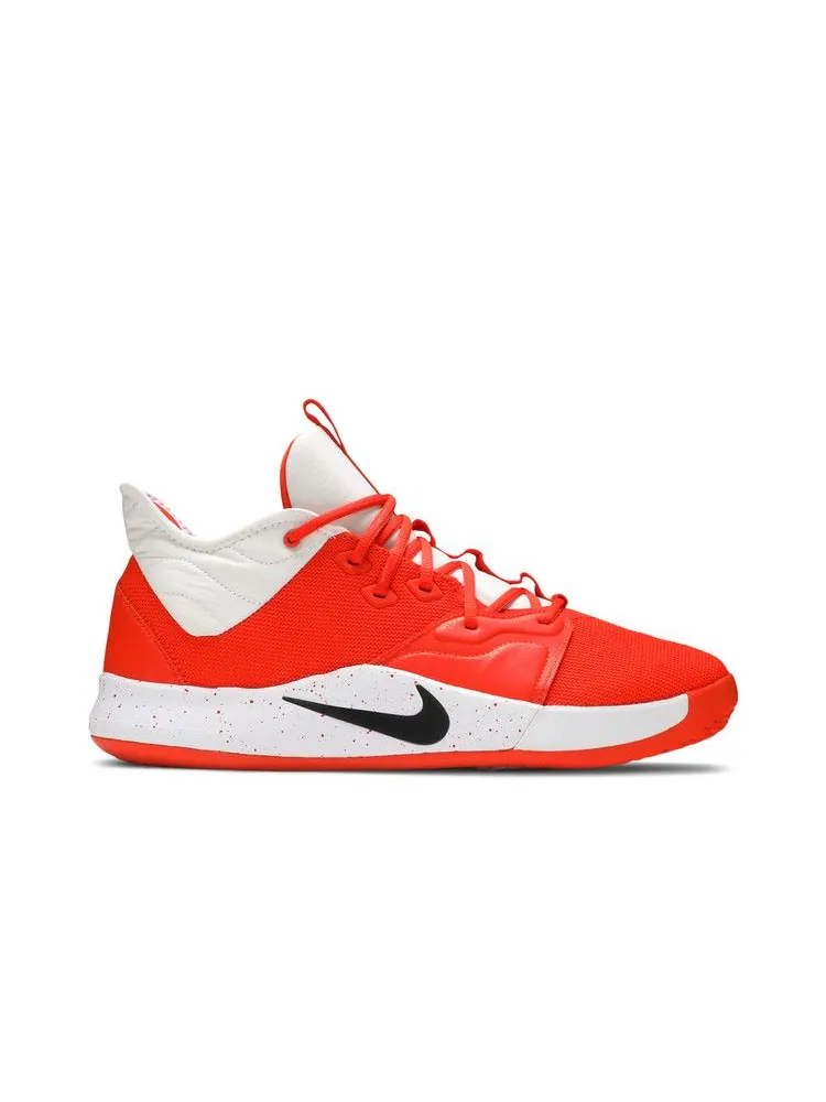 Кроссовки Nike PG 3 TB 'Team Orange' — изображение 2 из 9, оранжевый/черный/белый