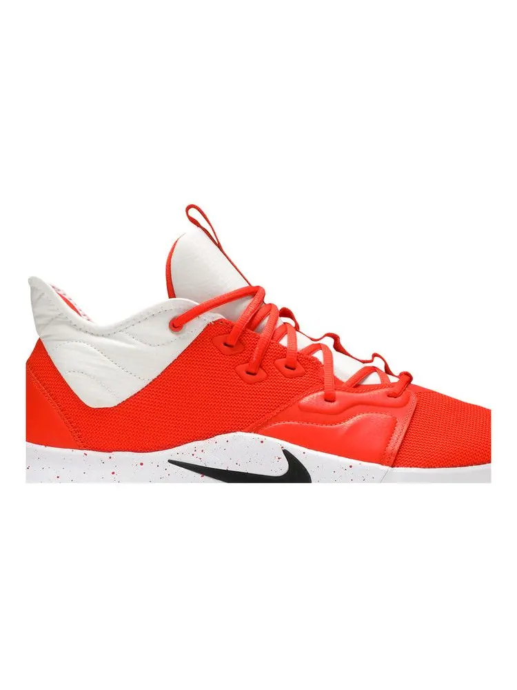 Кроссовки Nike PG 3 TB 'Team Orange' — изображение 3 из 9, оранжевый/черный/белый