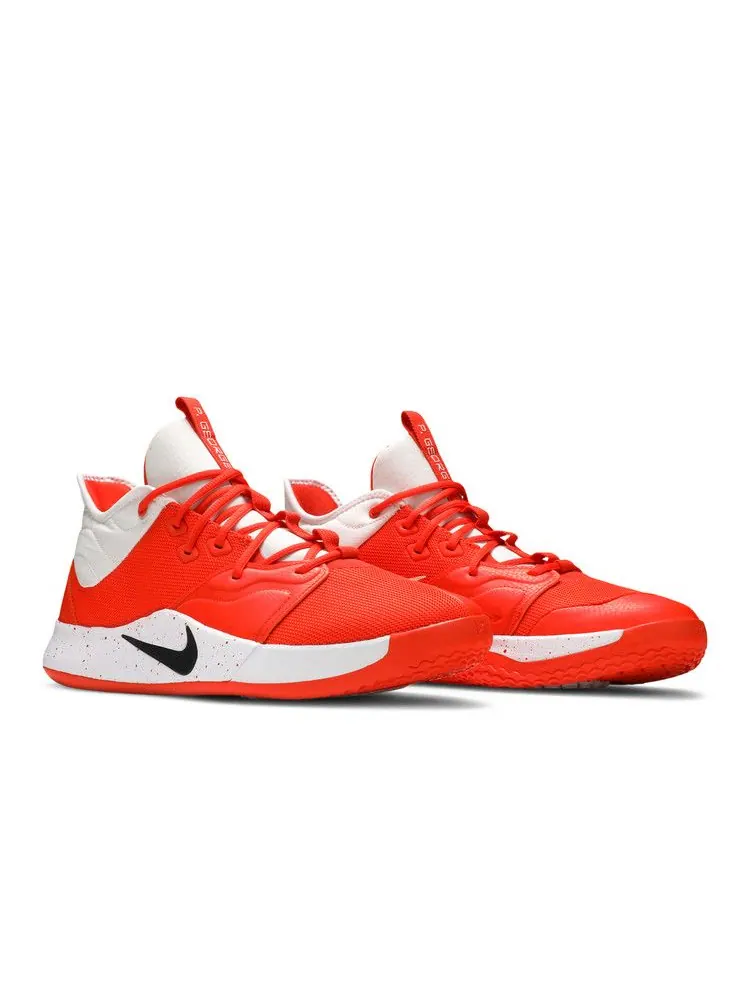 Кроссовки Nike PG 3 TB 'Team Orange' — изображение 9 из 9, оранжевый/черный/белый