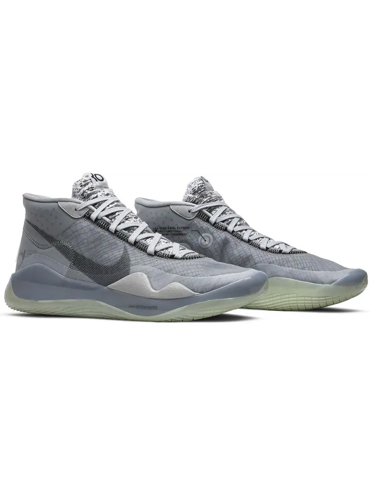 Кроссовки Nike KD 12 TB 'Wolf Grey' — изображение 8 из 8, серый