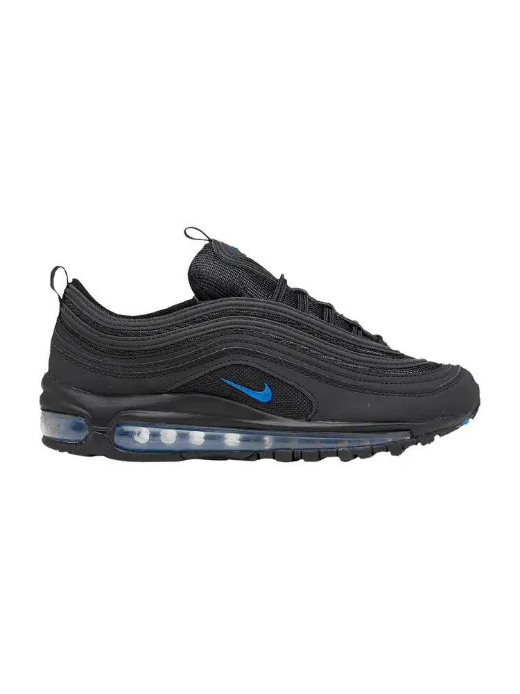 Кроссовки Nike Air Max 97 BG 'Black Imperial Blue' — изображение 1 из 1, черный/синий