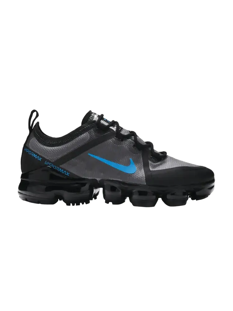 Кроссовки Nike VaporMax 2019 BG 'Black Imperial Blue' — изображение 1 из 9, черный/синий