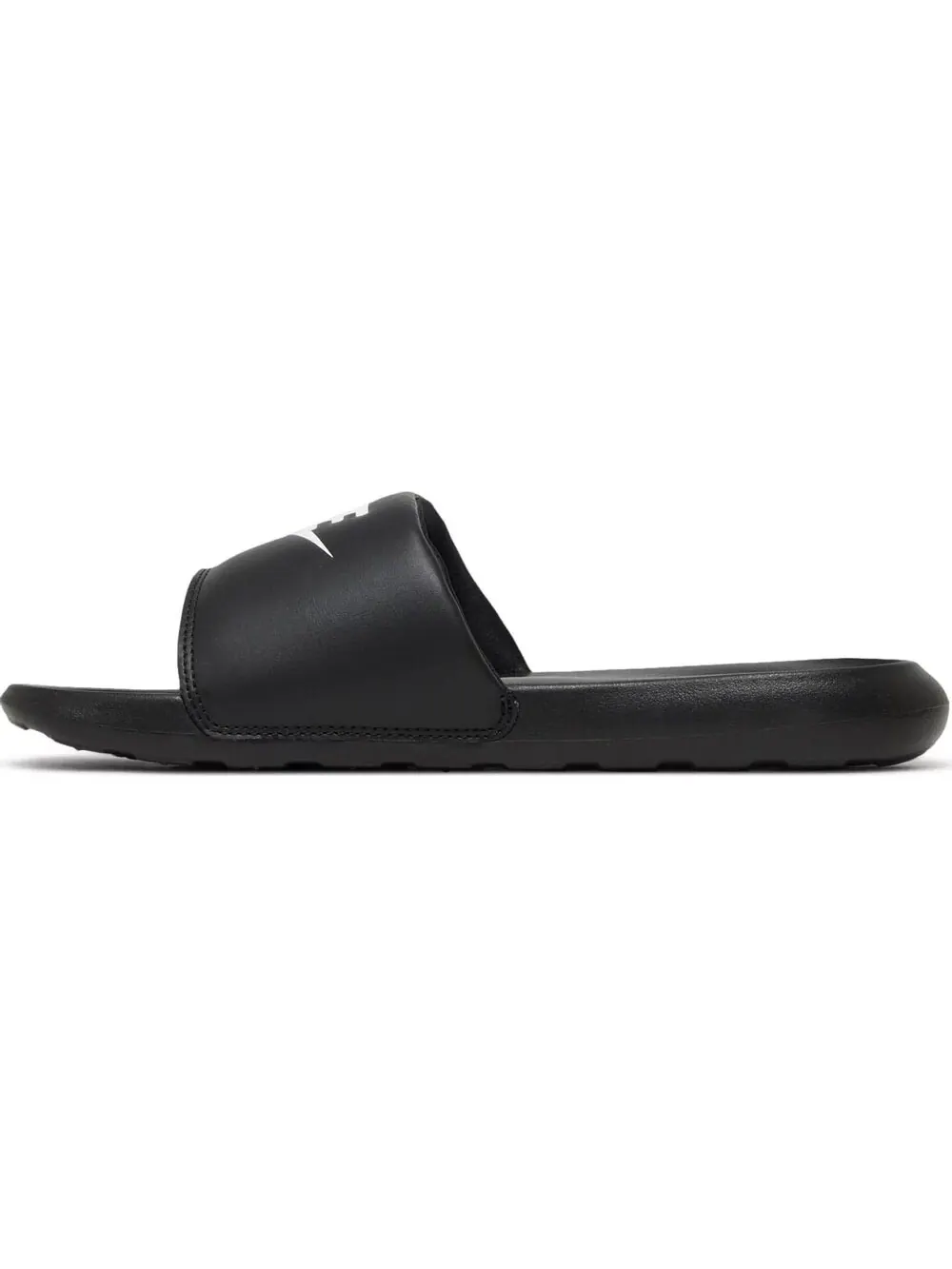 Сандалии Nike Victori One Slide Black White — изображение 1 из 5, белый/черный