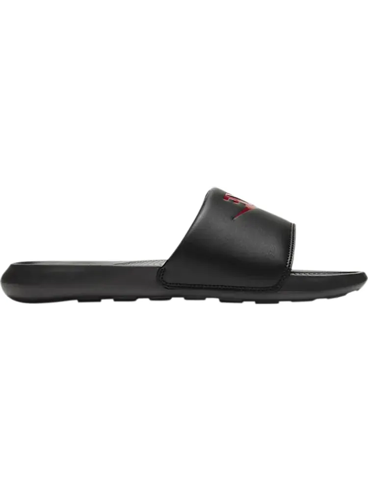 Сандалии Nike Victori One Slides 'Black Red' — изображение 1 из 1, черный