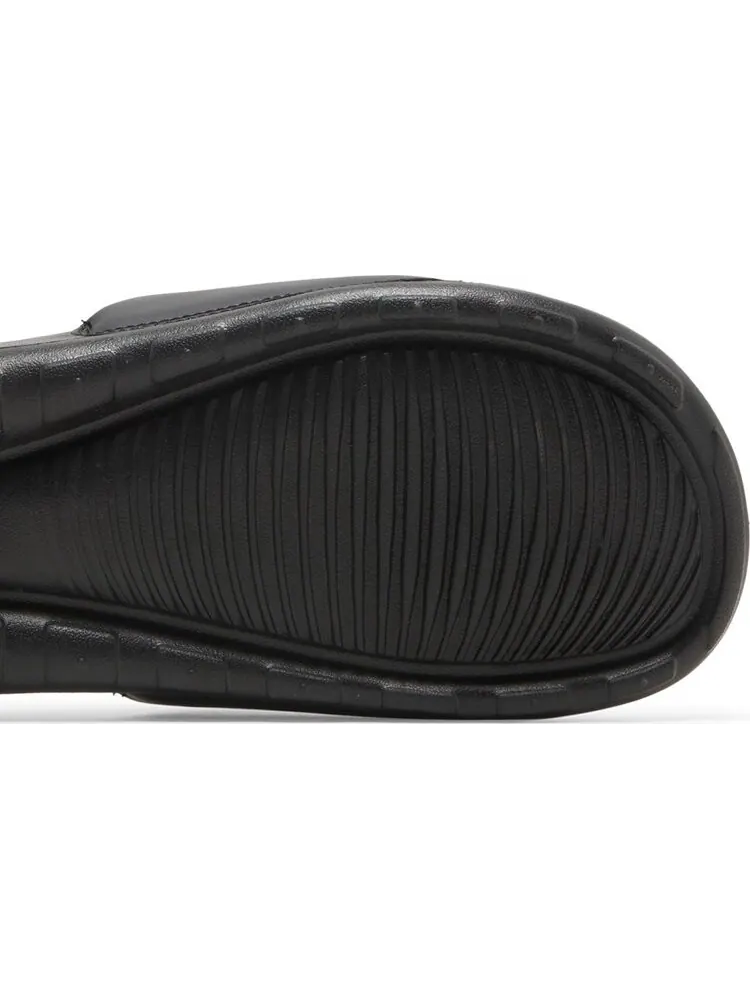 Сандалии Nike Victori One Slide 'Black Metallic Gold' — изображение 5 из 8, черный