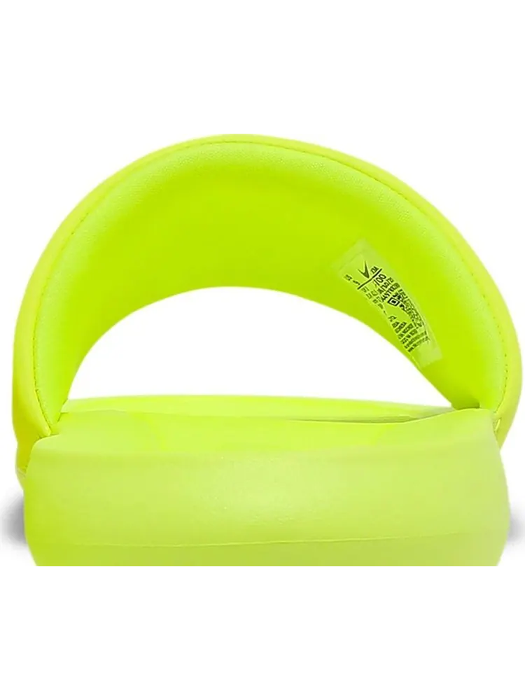 Сандалии Nike Victori One Slide 'Volt Chrome' — изображение 7 из 8, зеленый