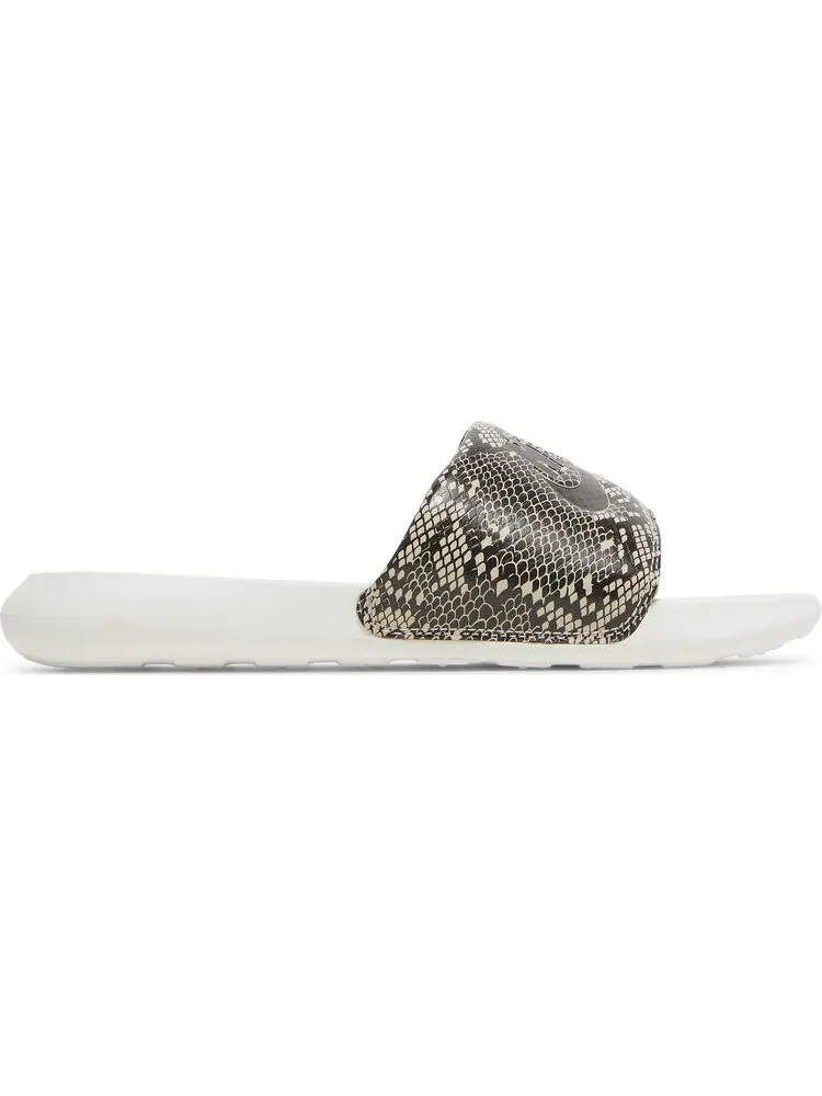 Сандалии Nike Wmns Victori One Printed Slide 'Snakeskin' — изображение 1 из 8, коричневый