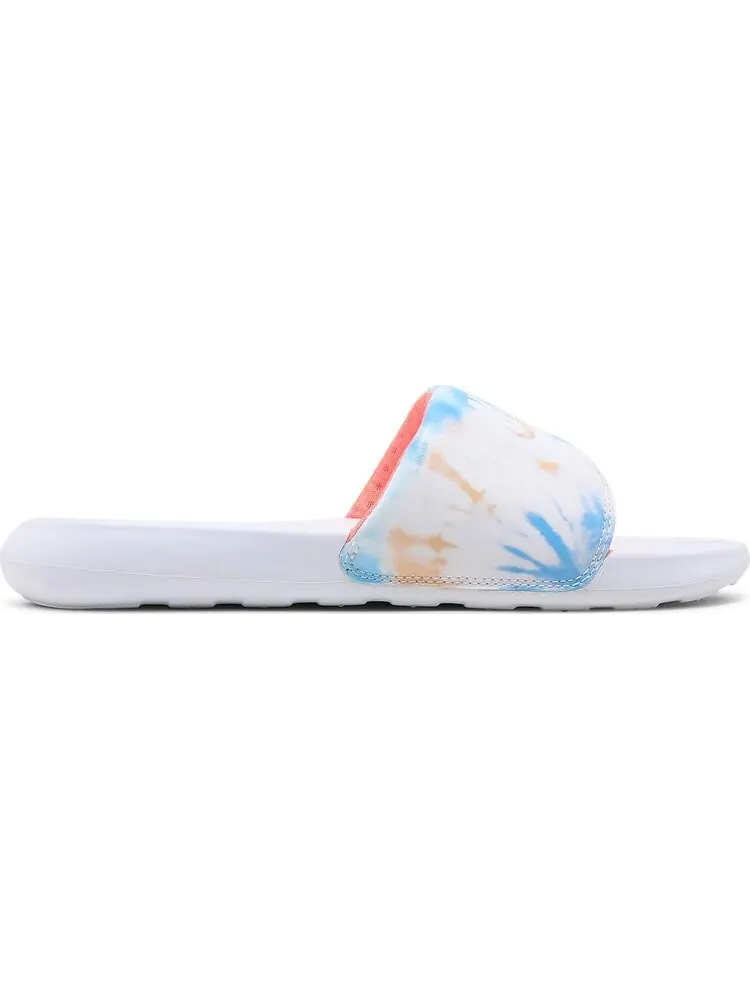 Сандалии Nike Wmns Victori One Printed Slide 'Tie-Dye' — изображение 1 из 8, белый