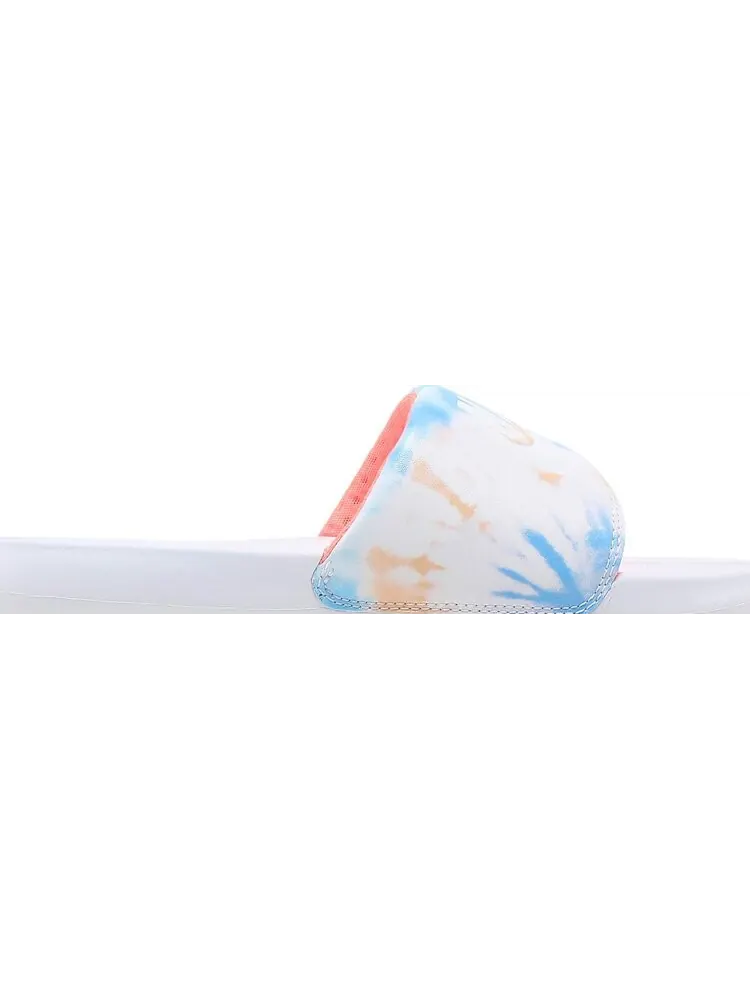 Сандалии Nike Wmns Victori One Printed Slide 'Tie-Dye' — изображение 2 из 8, белый