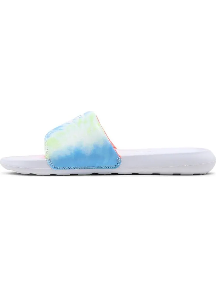 Сандалии Nike Wmns Victori One Printed Slide 'Tie-Dye' — изображение 3 из 8, белый