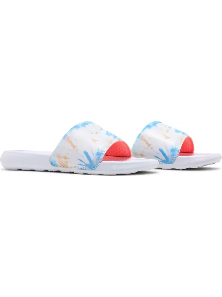 Сандалии Nike Wmns Victori One Printed Slide 'Tie-Dye' — изображение 8 из 8, белый