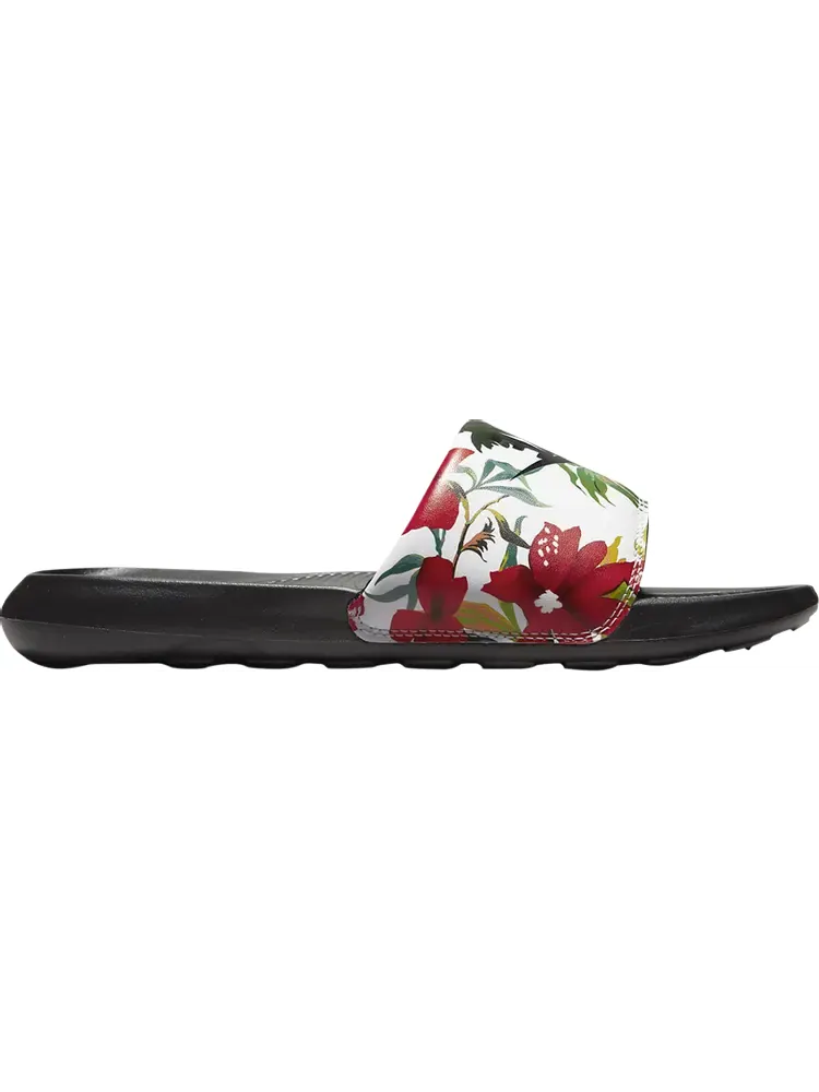 Сандалии Nike Wmns Victori One Printed Slide 'Floral - Black' — изображение 1 из 1, черный