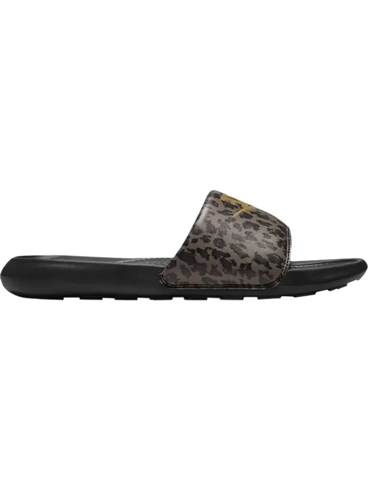 Сандалии Nike Wmns Victori One Printed Slide 'Leopard - Archaeo Brown' — изображение 1 из 1, коричневый