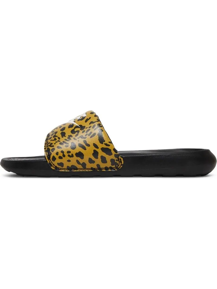 Сандалии Nike Wmns Victori One Printed Slide 'Cheetah Print' — изображение 3 из 8, оранжевый