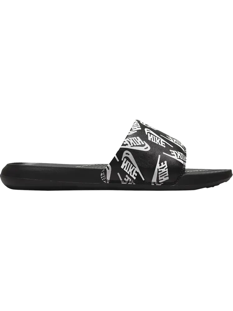 Сандалии Nike Victori One Slide 'Repeat Logo - Black White' — изображение 1 из 1, черный