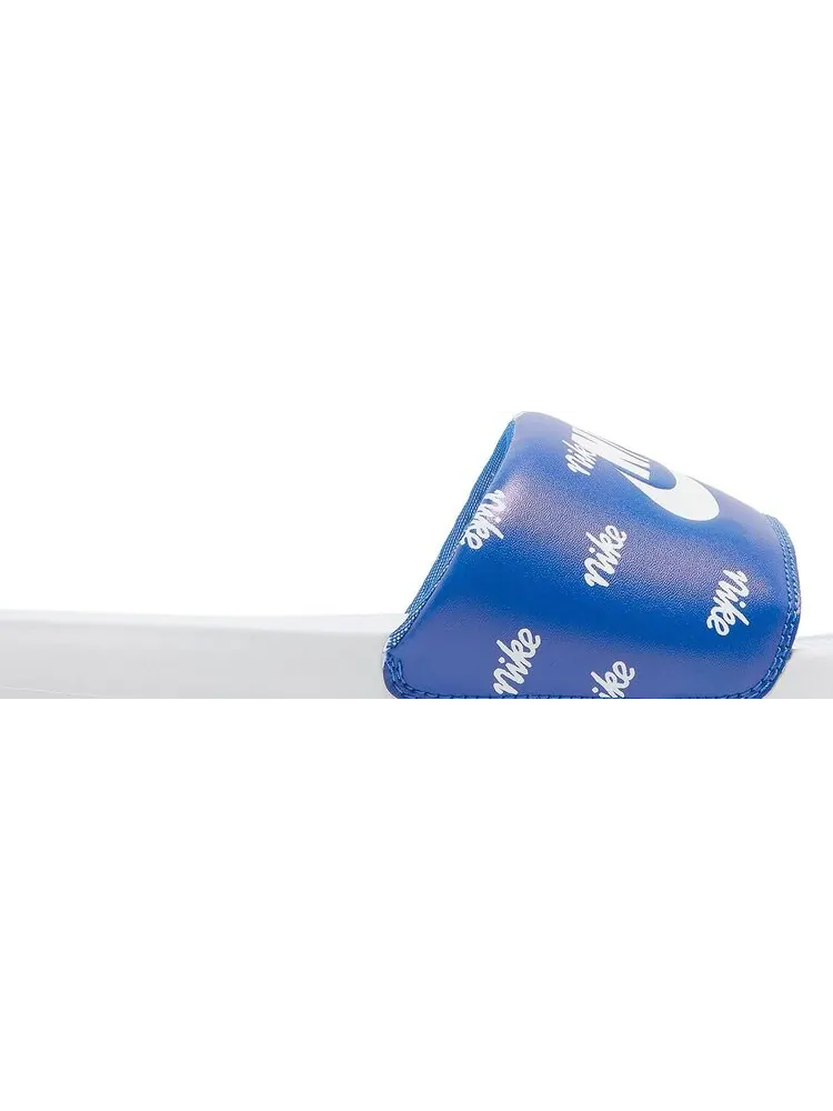 Сандалии Nike Victori One Printed Slide 'All-Over Nike Print' — изображение 2 из 8, синий