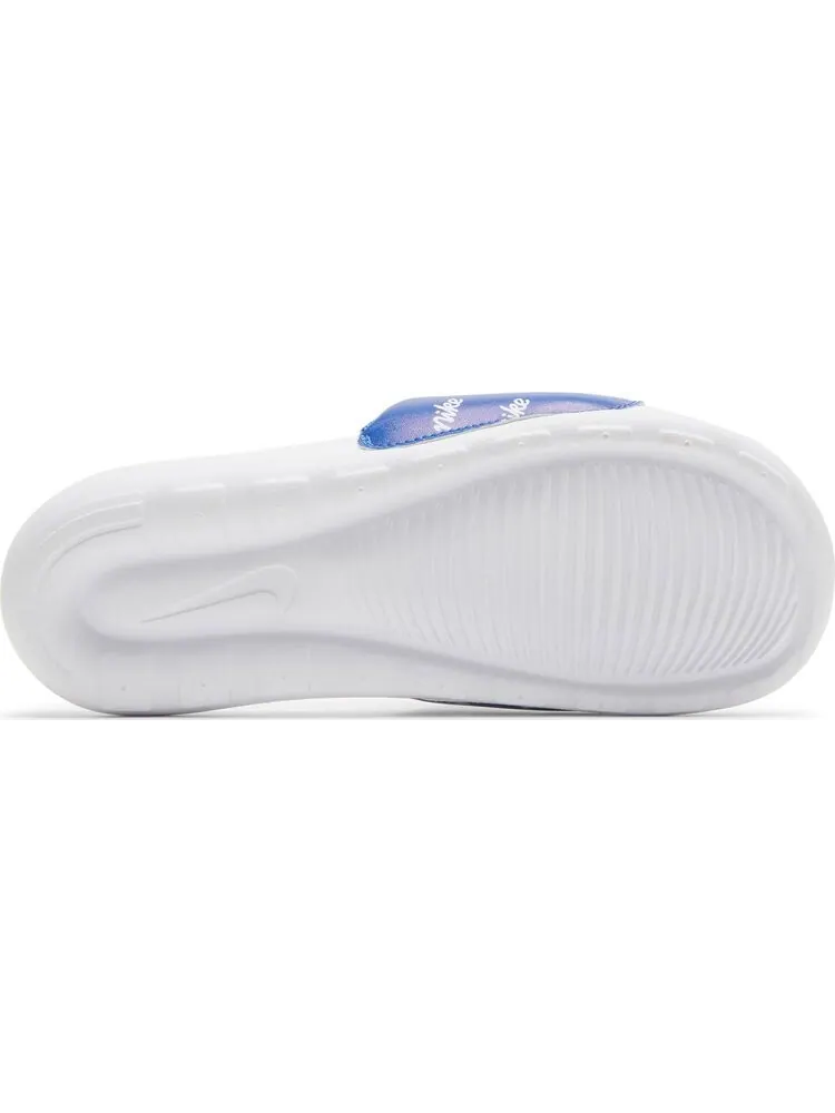 Сандалии Nike Victori One Printed Slide 'All-Over Nike Print' — изображение 4 из 8, синий