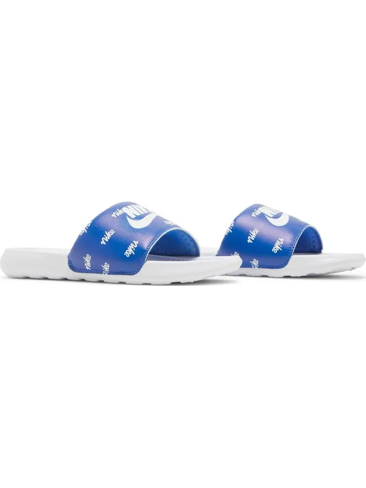 Сандалии Nike Victori One Printed Slide 'All-Over Nike Print' — изображение 8 из 8, синий