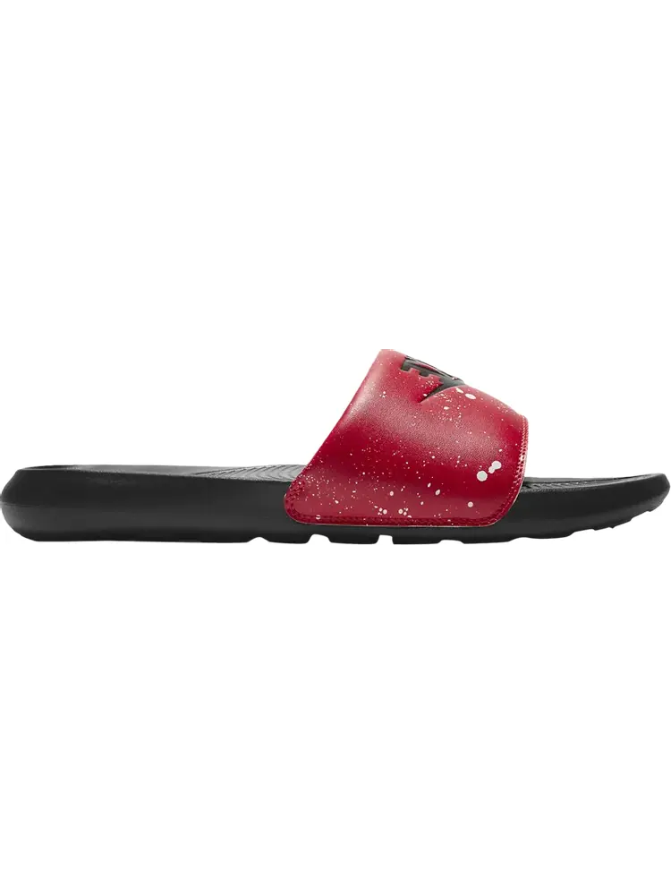 Сандалии Nike Victori One Printed Slide 'Paint Splatter - University Red' — изображение 1 из 1, красный