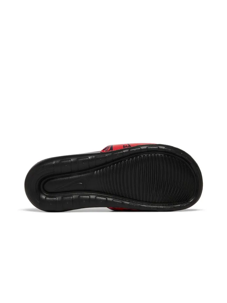 Шлепанцы Victori One Slide 'Repeat Logo - Black University Red' — изображение 4 из 8, черный красный