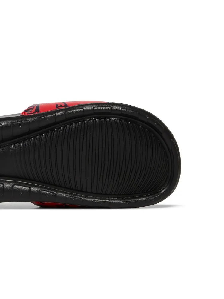 Шлепанцы Victori One Slide 'Repeat Logo - Black University Red' — изображение 5 из 8, черный красный