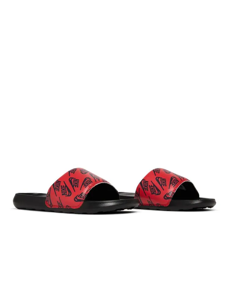 Шлепанцы Victori One Slide 'Repeat Logo - Black University Red' — изображение 8 из 8, черный красный