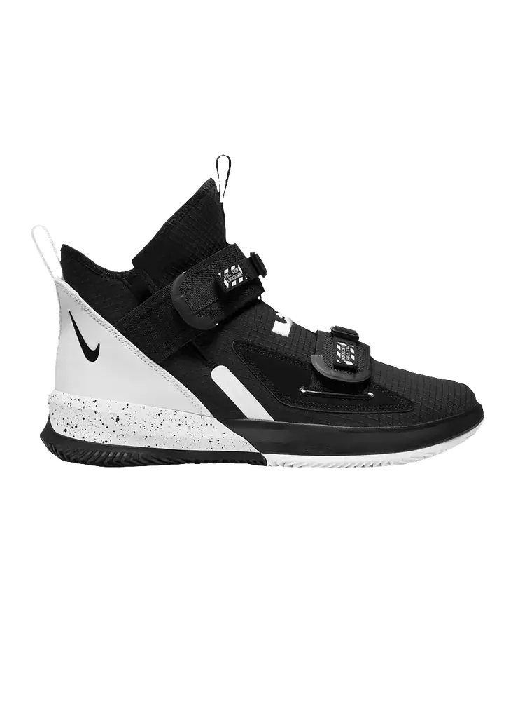 Кроссовки LeBron Soldier 13 SFG TB 'Black White' — изображение 1 из 1, белый