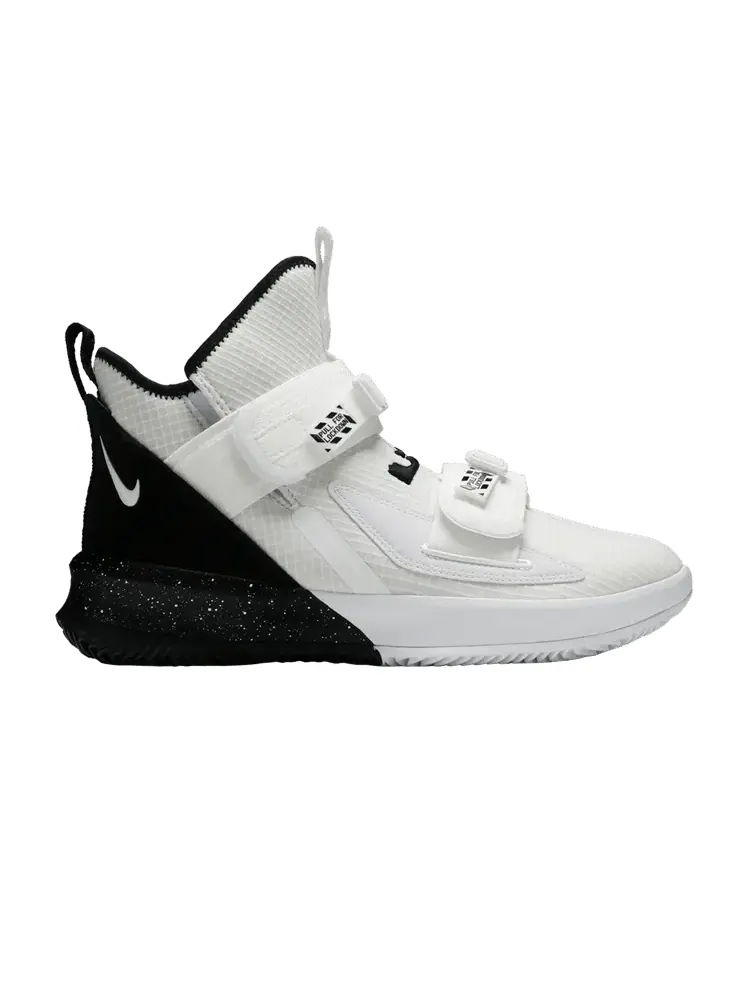 Кроссовки Nike LeBron Soldier 13 SFG TB 'White Black' — изображение 1 из 9, белый/черный/черный