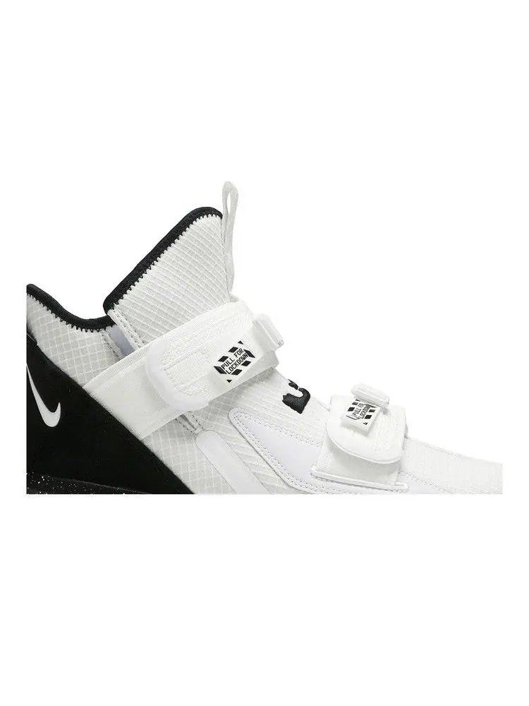 Кроссовки Nike LeBron Soldier 13 SFG TB 'White Black' — изображение 3 из 9, белый/черный/черный