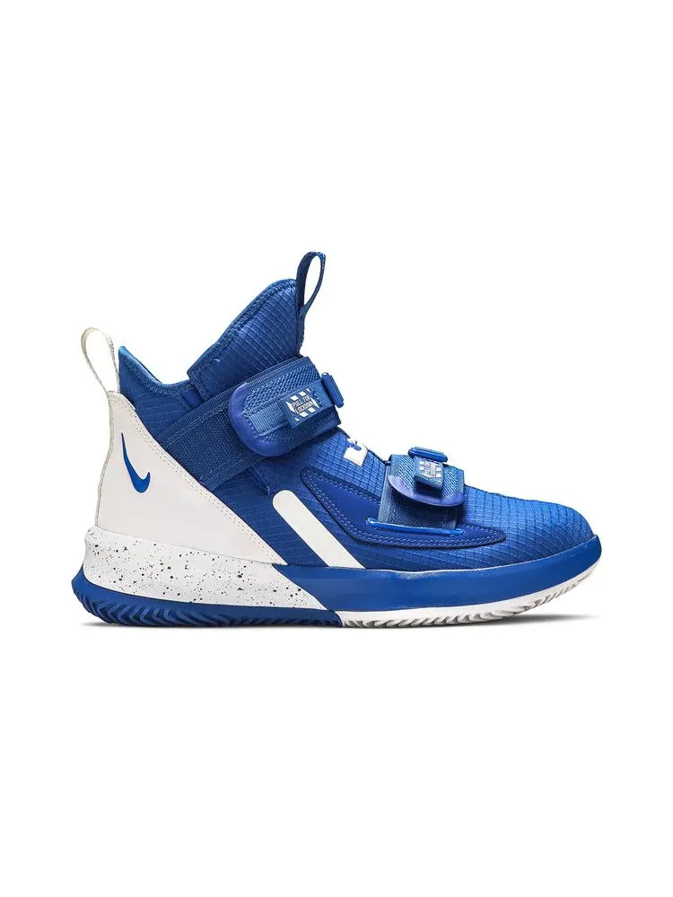 Кроссовки Nike LeBron Soldier 13 SFG TB 'Game Royal' — изображение 2 из 9, белый/белый