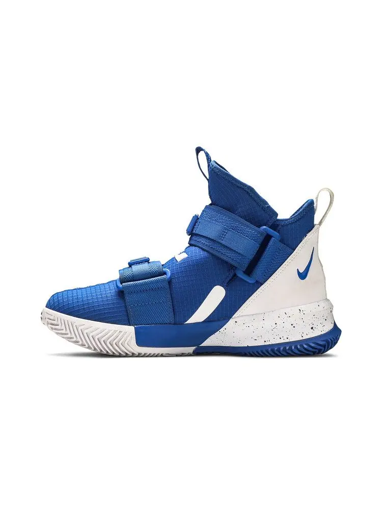 Кроссовки Nike LeBron Soldier 13 SFG TB 'Game Royal' — изображение 4 из 9, белый/белый