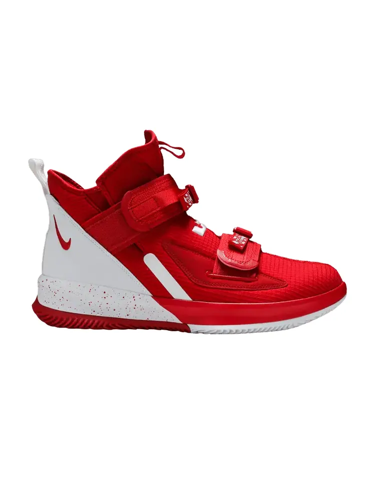 Кроссовки Nike LeBron Soldier 13 SFG TB 'University Red' — изображение 1 из 9, красный/белый/белый