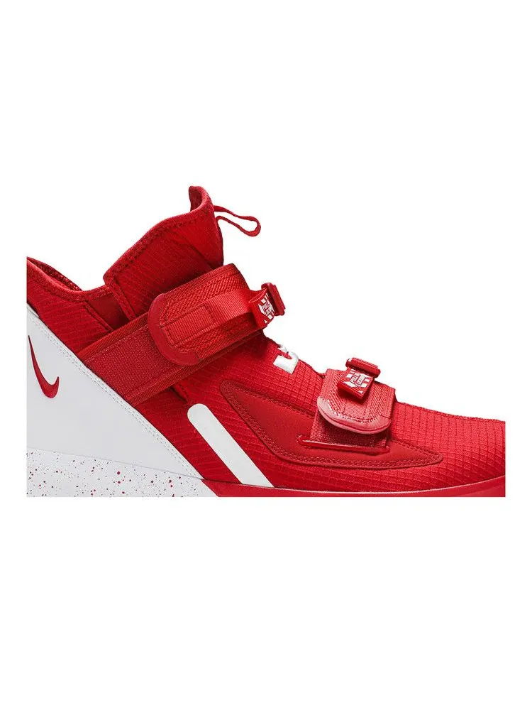 Кроссовки Nike LeBron Soldier 13 SFG TB 'University Red' — изображение 3 из 9, красный/белый/белый