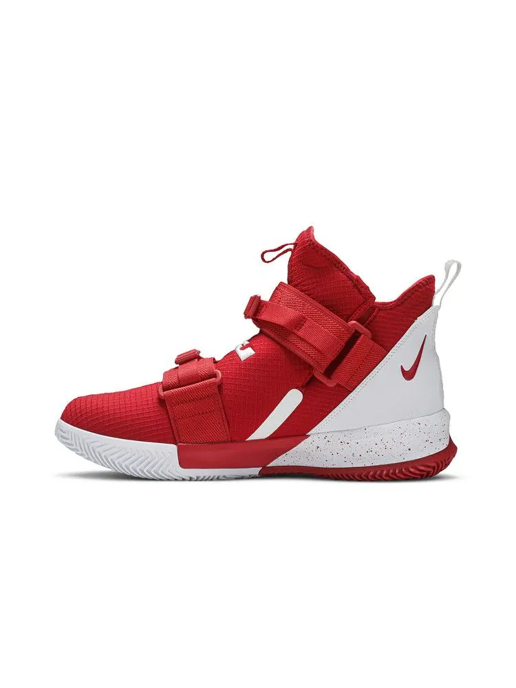 Кроссовки Nike LeBron Soldier 13 SFG TB 'University Red' — изображение 4 из 9, красный/белый/белый