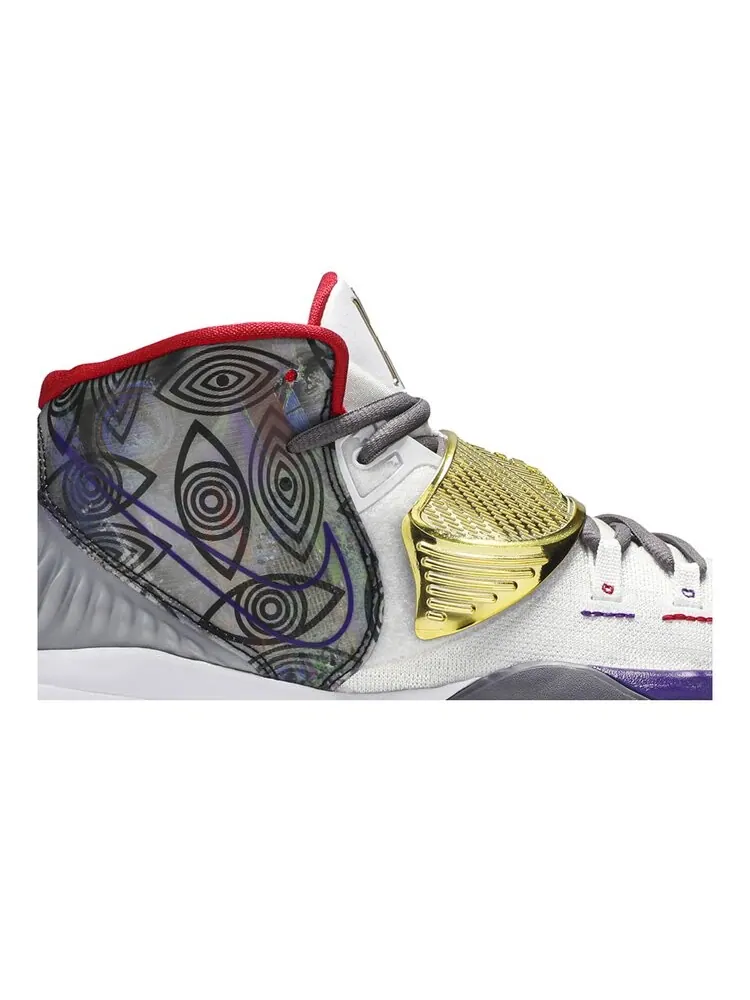 Кроссовки Nike Kyrie 6 Preheat — изображение 2 из 4, серый